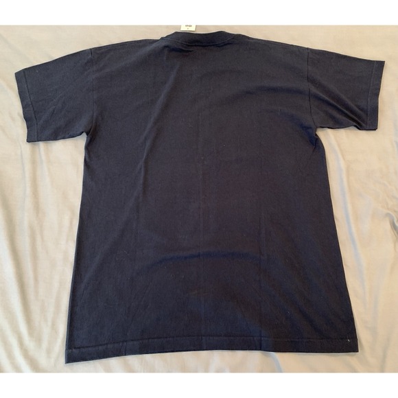 NWT United States Navy Black T-Shirt Men's Large Bald Eage Flag Navy Seal NWT - Picture 7 of 8